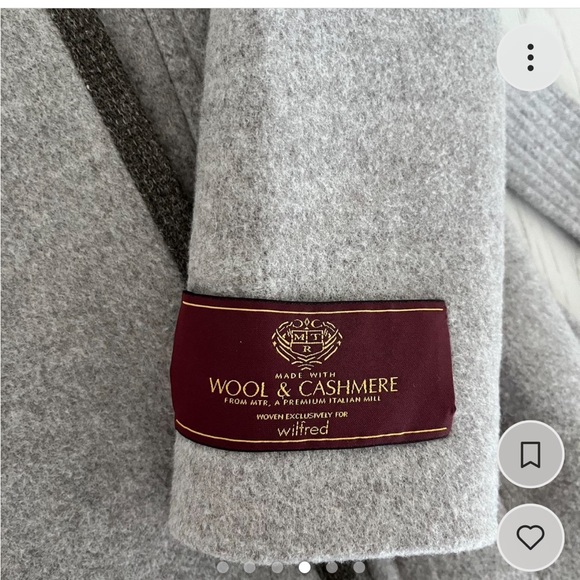 Aritzia wool coat with hood - size XXS - Picture 6 of 6